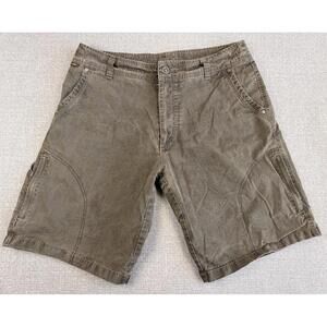 KÜHL Men’s Canvas Adventure Shorts – Size 34